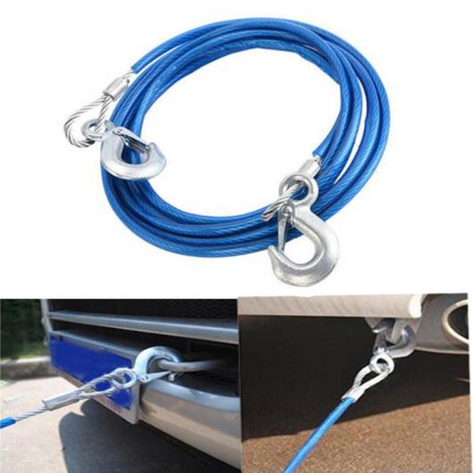 牽引 ロープ ストラップ ベルト ナイロン ストロング フック 牽引 ケーブル トレーラー 6 FT 3トン 強度 AL-KK-3861 AL