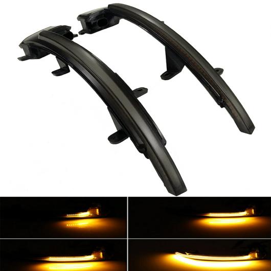 LED 活動的 ターンシグナルライト シーケンシャル 側面 舞台の袖 鏡鑑 表示計器 照明ランプ ウインカー 刈り込み 2006-2014 当てはめる: アウディ/AUDI TT TTS MK2 8J TT RS R8 AL-KK-4246 AL