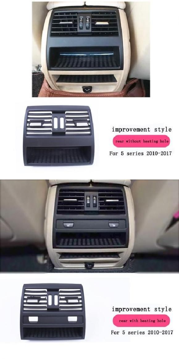 AL A/C ウィンド 吹き出し口 パネル 前側 センター/左/右側 エアコン 吹き出し口 グリル 適用: BMW 5シリーズ 520 523 525 F10 F18 タイプ007・タイプ008 AL-KK-4265