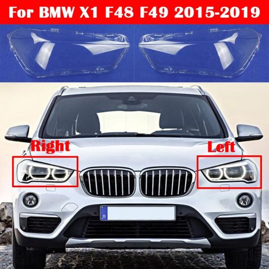 AL フロント ヘッド ライト ランプ ヘッドランプ ランプシェード オート シェル 適用: BMW X1 F48 F49 2015-2019 LED ヘッドライト カバー ガラス レンズ ケース 左右 AL-KK-4561 55,451円