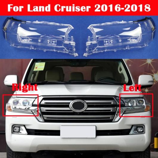 AL フロント ガラス レンズ ランプ シェード シェル 適用: トヨタ ランドクルーザー 2016 2017 2018 クリア オート ライト ケース ヘッドライト カバー 左・右 AL-KK-4590 24,610円