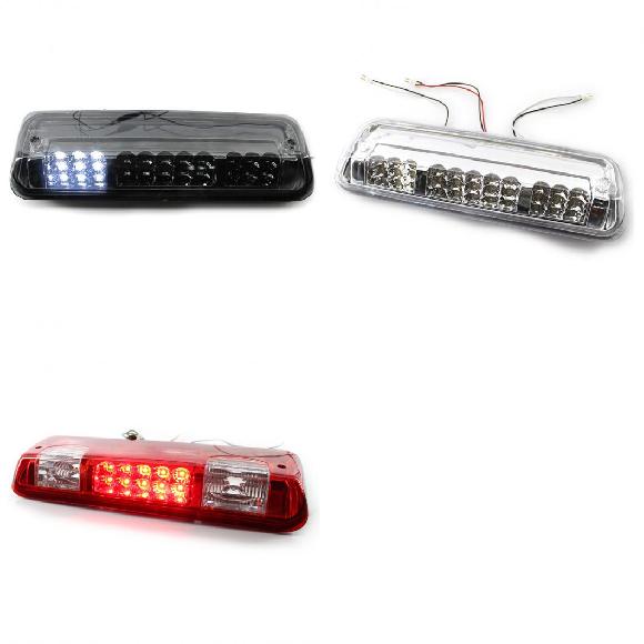AL LED 3RD サード ブレーキ ライト 適用: 2004-2008 フォード/FORD F150 2007-2010 エクスプローラー スポーツ トラック テール ライト ハイ ポジション ブレーキ ライト 7L3Z13A613B ブラック〜レッド AL-KK-4717