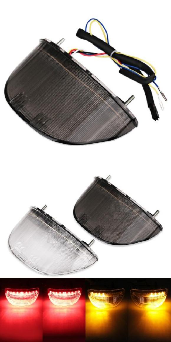 オートバイ テールライト LED ブレーキ ランプ 統合 テールライト ウインカー ライト メンバー 適用: ホンダ CBR600 CBR1000 スモーク・クリア AL-KK-5033 2輪 AL