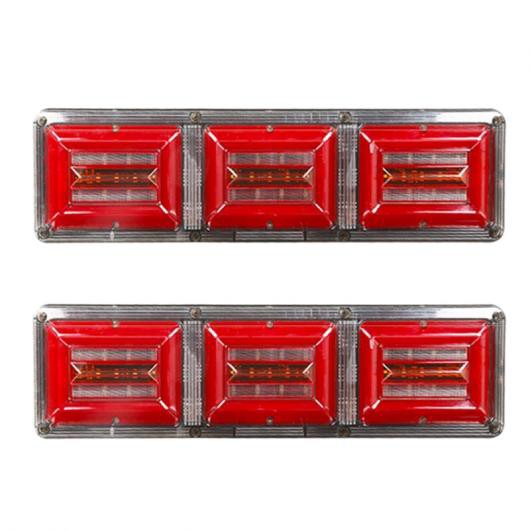 24V トラック リア テールライト ダイナミック LED ウインカー インジケーター リア ブレーキ ストップ ランプ 適用: トラック トレーラー キャラバン キャンパー AL-KK-5375 ALの通販は