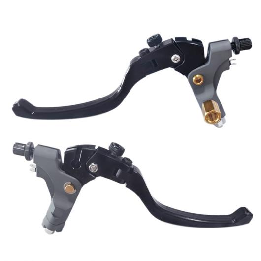 適用: ホンダ ヤマハ カワサキ スズキ モーターバイク ハンドブレーキ 折りたたみ クラッチ ブラック〜チタン AL-KK-5555 2輪 AL_2