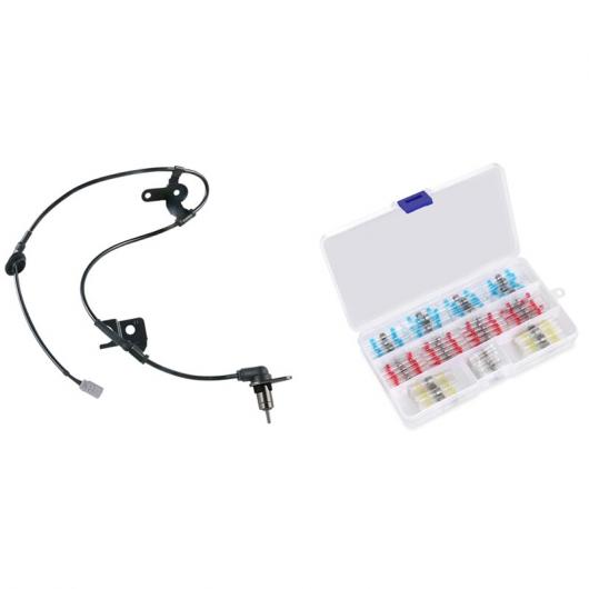 220ピース はんだ シール ワイヤー コネクタ キット ヒート シュリンク コネクタ＆1ピース リア RH ABS ホイールスピードセンサー 適用: マツダ 323 AL-KK-5759 AL