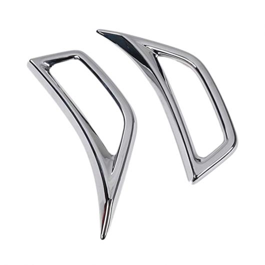 クローム ホイール アイブロー サイド エアコン 吹き出し口 装飾 カバー ステッカー 適用: ジープ/JEEP JL ラングラー 2018 アップ シルバー AL-KK-6391 ALの通販は 6,386円