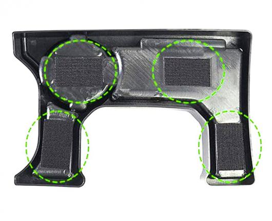 4WD ギア シフト コンソール ポケット ストレージ バッグ オーガナイザー トレイ 適用: スズキ ジムニー 2019 2020 JB64 JB74 インテリア オートマチック・マニュアル AL-KK-6724 AL_2