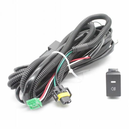 H11 ハーネス 配線 ソケット フォグ ワイヤー コネクタ+スイッチ 適用: ホンダ AL-KK-6765 AL