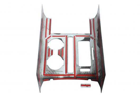 ギア シフト カップホルダー 装飾 パネル 適用: フォード/FORD F150 2015 2016 2017 2018 2019 2020 2021 インテリア アクセサリー ABS カーボンファイバー カーボン調 AL-KK-7049 ALの通販は