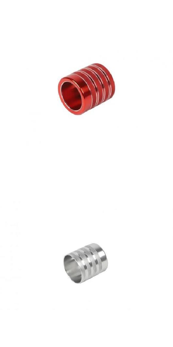 ギア パネル トリム シフト ノブ ヘッド 装飾 カバー 適用: トヨタ 4 ランナー 2010+レッド/シルバー インテリア アクセサリー スタイリング 1ピース レッド・シルバー AL-KK-7065 AL