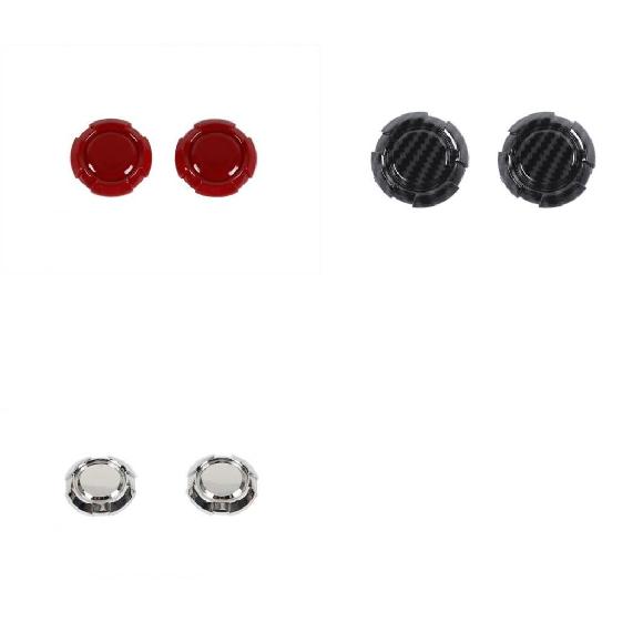ドア キー ソケット 装飾 カバー 適用: スズキ ジムニー 2019 2020 JB43 JB64 JB74 エクステリア アクセサリー スタイリング ABS カーボンファイバー レッド〜クロム AL-KK-7178 AL
