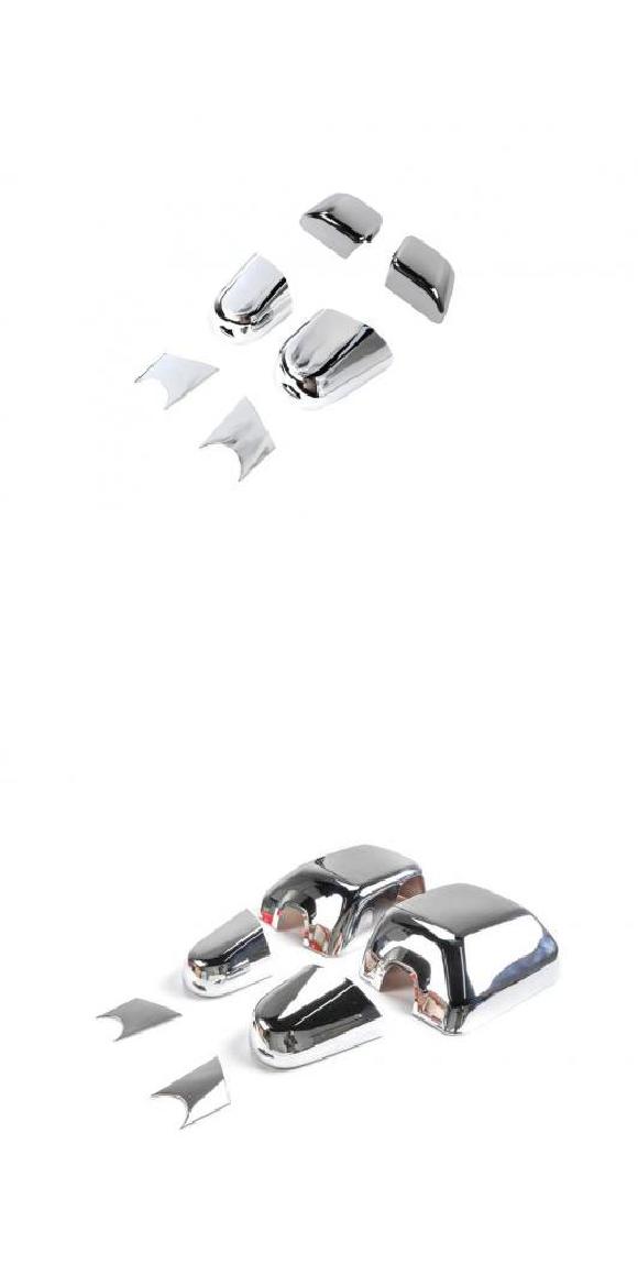 バックミラー ミラー カバー ベース 装飾 ミラー シェル 適用: ジープ/JEEP ラングラー JL グラディエーター JT 2018 2019 2020 2021 クローム B・クローム A ライト AL-KK-7218 AL