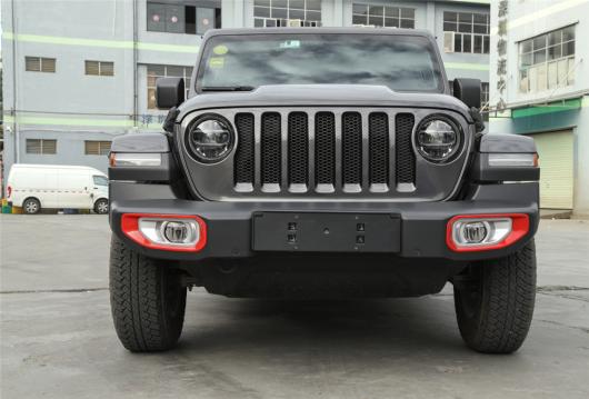 フロント フォグライト ランプ 装飾 カバー 適用: ジープ/JEEP ラングラー JL グラディエーター JT 2018 2019 2020 2021 エクステリア アクセサリー ABS レッド レッド・シルバー AL-KK-7293 AL