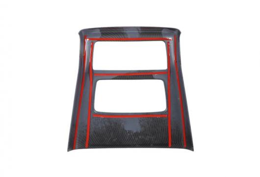 適用: シボレー/CHEVROLET シルバラード 2010-2017 リア エキゾースト 通気口 パネル インテリア アクセサリー カーボンファイバー レッド クローム レッド・クロム AL-KK-7553 ALの通販は