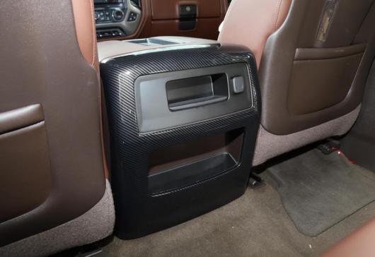 適用: シボレー/CHEVROLET シルバラード 2010-2017 リア エキゾースト 通気口 パネル インテリア アクセサリー カーボンファイバー レッド クローム レッド・クロム AL-KK-7553 ALの通販は