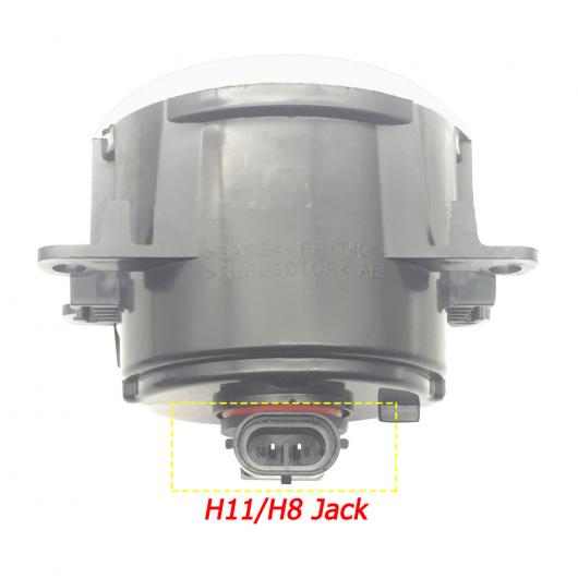 適用: スバル フォレスター SJ 2014 2015 2016 SMD 9LED フォグライト ランプ H11 H8 12V 55W ハロゲン フォグライト DRL タイプA AL-KK-7630 AL_3