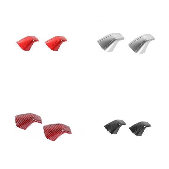 適用: ダッジ/DODGE チャレンジャー 2015-2020 リア 列 フック 装飾 ステッカー インテリア アクセサリー ABS レッド ダッジ/DODGE チャレンジャー 15+ レッド〜カーボン調 AL-KK-7648 AL