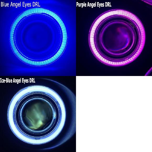 適用: 長城汽車 ヴォリークス C20R 3in1 DRL イエロー シグナル ライト H11 E13 キセノンバルブキット レッド エンジェルアイ〜アイスブルー エンジェルアイ 4300K・6000K AL-KK-7834 AL