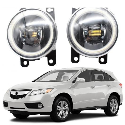LED エンジェルアイ DRL 適用: アキュラ/ACURA RDX 2012 2013 2014 2015 2016 2017 2018 フォグライト カットラインレンズ ホワイト エンジェルアイ AL-KK-7992 ALの通販は