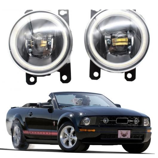 LED フォグライト カットラインレンズ エンジェルアイ DRL 適用