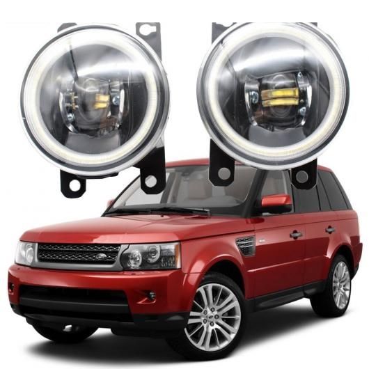 LED フォグライト カットラインレンズ 適用: ランド ローバー/ROVER レンジ ローバー/ROVER スポーツ L320 2010-2012 2013 LED エンジェルアイ DRL フロント ホワイト エンジェルアイ AL-KK-8046 AL