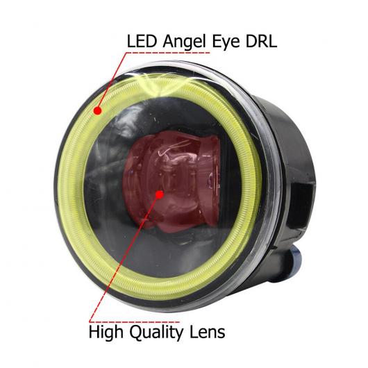 LED フォグライト カットラインレンズ 適用: 日産 キューブ Z12 2008 2009 2010 2011 2012 13 2014 LED エンジェルアイ ホワイト エンジェルアイ DRL ホワイト LED フォグライト AL-KK-8192 AL_1