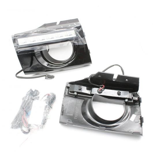 LED DRL 適用: ヒュンダイ/現代/HYUNDAI ツーソン 2006 2007 2009 2009 フロント フォグ カバー バンパー ライト ホワイト AL-KK-8427 ALの通販は