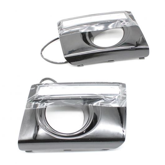 LED DRL 適用: ヒュンダイ/現代/HYUNDAI ツーソン 2006 2007 2009 2009 フロント フォグ カバー バンパー ライト ホワイト AL-KK-8427 ALの通販は