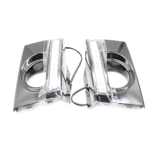 LED DRL 適用: ヒュンダイ/現代/HYUNDAI ツーソン 2006 2007 2009 2009 フロント フォグ カバー バンパー ライト ホワイト AL-KK-8427 ALの通販は