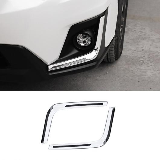 AL 2ピース アクセサリー 適用: スバル XV GT3 GT7 2017 2018 ABS クローム フロント フォグランプ ライト カバー トリム モールディング ランプ ガーニッシュ AL-KK-8626の通販は