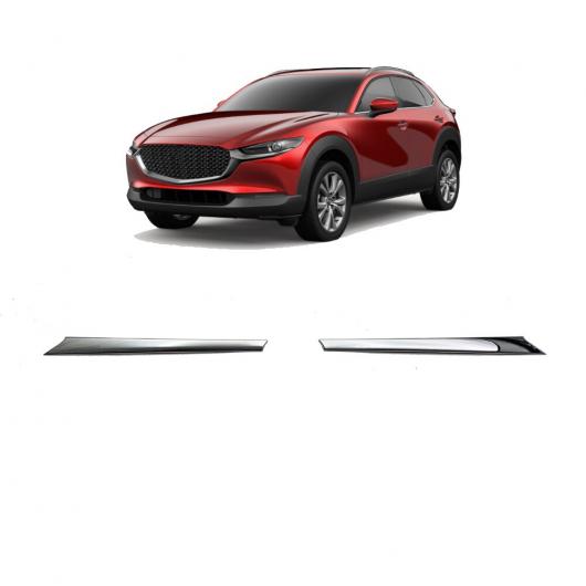 AL 適用: マツダ CX-30 CX30 2020 2021 ステッカー テールゲート リア トランク メンバー カバー トリム ガーニッシュ ABS クローム AL-KK-8898