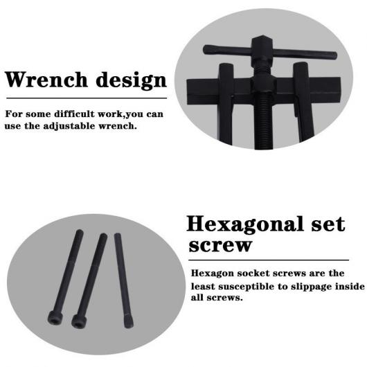 2-JAW インナー ベアリング プラー ギア 抽出 自動車 マシーン ツール キット 診断 ツール タイプ003 AL-LL-0762 ALの通販は