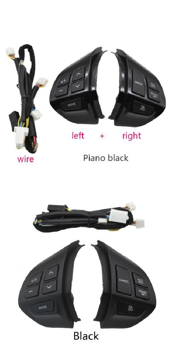 多機能 ステアリング ホイール ボタン クルーズ コントロール スイッチ 適用: 三菱 ランサー アウトランダー ASX 2007-2011 ピアノ ブラック・ブラック AL-LL-1214 ALの通販は 13,104円