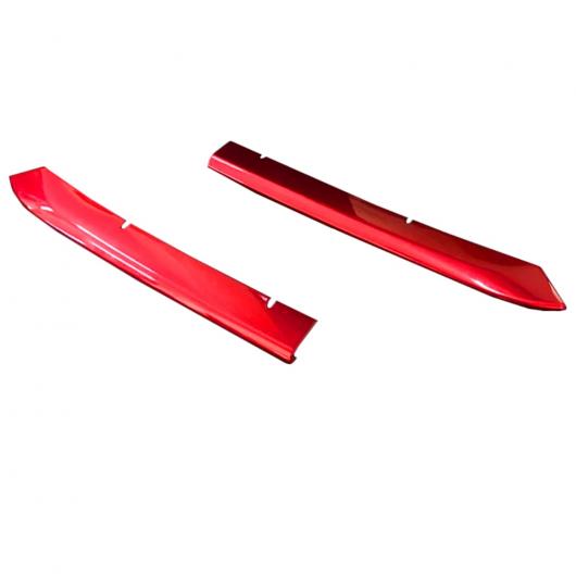 X-2ピース フロント バンパー グリル トリム カバー エア-インレット グリル スタイリング ステッカー 適用: マツダ CX3 CX-3 2017 2018 シルバー AL-LL-1317 ALの通販は