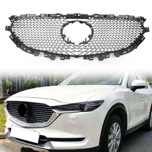 CX5 2017-2019 OEM ブラック フロント バンパー メッシュ レーシング グリル ABS 適用: マツダ CX-5 KE KF 2017 2018 2019 AL-LL-1345 AL