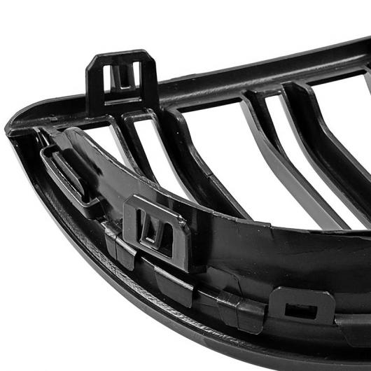 フロント グリル フード グリル-ダブル ライン 適用: BMW E90 323i 328i 335i 330i 325i 3 -シリーズ 2005-2008 光沢ブラック ブライトブラック AL-LL-1350 AL_7