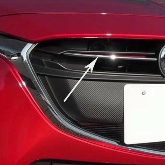 適用: MAZDA2 デミオ 2015-18 DJ DL MAZDA2 フロント グリル ストリップ カバー トリム シルバー AL-LL-1387 ALの通販は