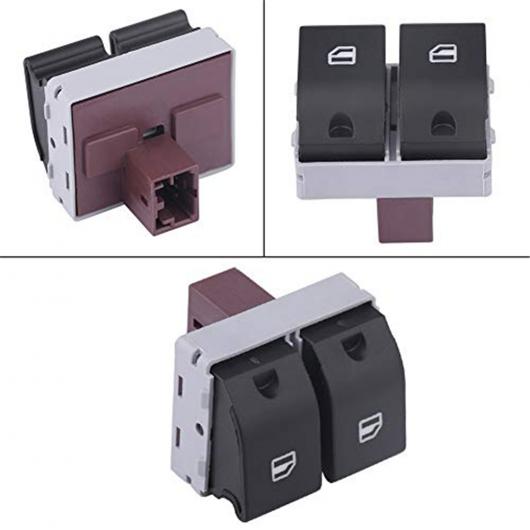 AL 電動 パワー ウインドウ スイッチ フロント 6Q0959858 適用: VW ポロ 2002-2009 セアト イビサ コルドバ 2002-2009 AL-LL-4382_4