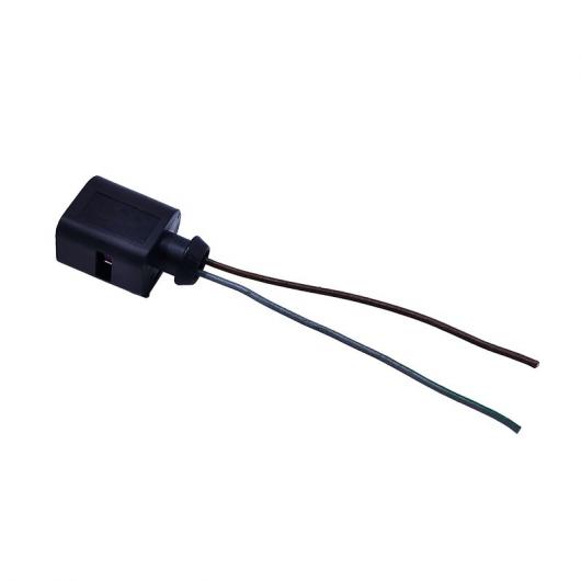 AL OEM 2ピン ブラック フラット プラグ 適用: フォルクスワーゲン/VOLKSWAGEN アウディ/AUDI 1J0 973 702 ゴルフ パサート ティグアン ジェッタ A1 A2 A3 A4 A5 A6 A7 A8 Q3 Q5 Q7 4ピース AL-LL-4823_5