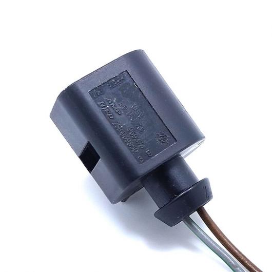 AL OEM 2ピン ブラック フラット プラグ 適用: フォルクスワーゲン/VOLKSWAGEN アウディ/AUDI 1J0 973 702 ゴルフ パサート ティグアン ジェッタ A1 A2 A3 A4 A5 A6 A7 A8 Q3 Q5 Q7 4ピース AL-LL-4823_3