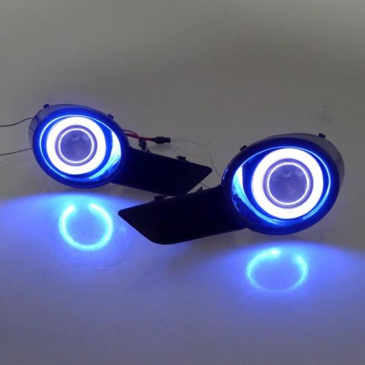 LED COB エンジェルアイ DRL イエロー シグナル ライト H11 フォグライト キセノンバルブキット レッド エンジェルアイ〜アイスブルー エンジェルアイ 4300K・6000K AL-LL-6052 AL_5