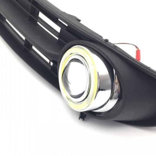 適用: フォルクスワーゲン/VOLKSWAGEN トゥーラン キャディ 2003-2006 エンジェルアイ LED DRL イエロー シグナル ライト H11 ハロゲンバルブキット 2in1カラー エンジェルアイ 4300K AL-LL-6063 AL