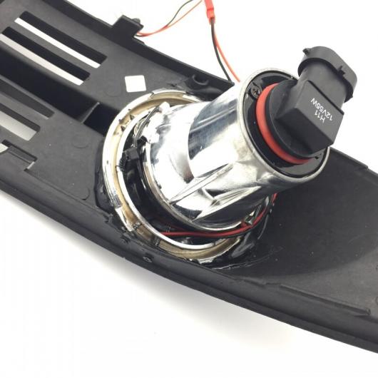 適用: フォルクスワーゲン/VOLKSWAGEN トゥーラン キャディ 2003-2006 エンジェルアイ LED DRL イエロー シグナル ライト H11 ハロゲンバルブキット 2in1カラー エンジェルアイ 4300K AL-LL-6063 AL