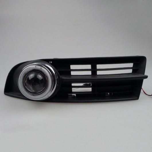 適用: フォルクスワーゲン/VOLKSWAGEN トゥーラン キャディ 2003-2006 エンジェルアイ LED DRL イエロー シグナル ライト H11 ハロゲンバルブキット 2in1カラー エンジェルアイ 4300K AL-LL-6063 AL