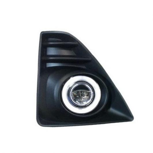 適用: トヨタ ヤリス ヴィッツ 2013-2016 COB エンジェルアイ DRL イエロー シグナル ライト H11 E13 フォグライト ハロゲンバルブキット 2in1カラー エンジェルアイ 4300K・6000K AL-LL-6097 AL