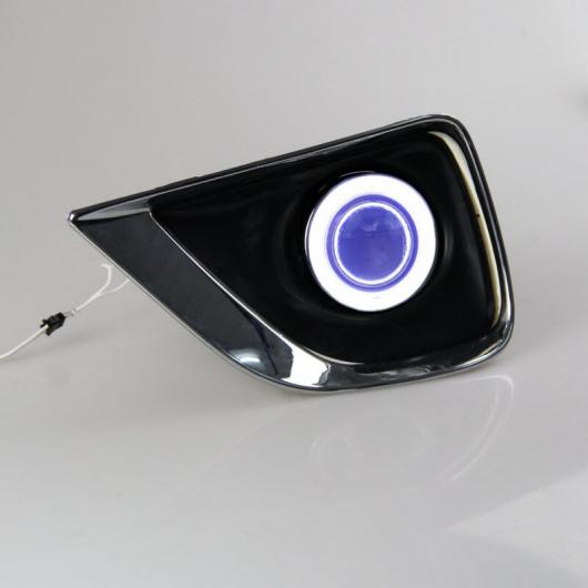 適用: トヨタ レイツ/マークX マーク X 2010-2012 COB エンジェルアイ DRL イエロー シグナル ライト H11 E13 フォグライト ハロゲンバルブキット 2in1カラー エンジェルアイ 4300K AL-LL-6102 AL