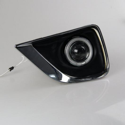 適用: トヨタ レイツ/マークX マーク X 2010-2012 COB エンジェルアイ DRL イエロー シグナル ライト H11 E13 フォグライト ハロゲンバルブキット 2in1カラー エンジェルアイ 4300K AL-LL-6102 AL
