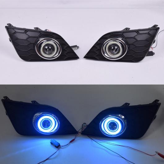 適用: 日産 セントラ シルフ 2016-2019 LED エンジェルアイ DRL イエロー シグナル ハロゲンバルブキット レッド エンジェルアイ〜アイス