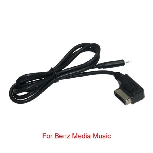 オーディオ AUX パワー 充電 アダプタ ケーブル 適用: ベンツ メディア ミュージック インターフェース コネクト 携帯 電話 パワー チャージャー AL-LL-6273 AL